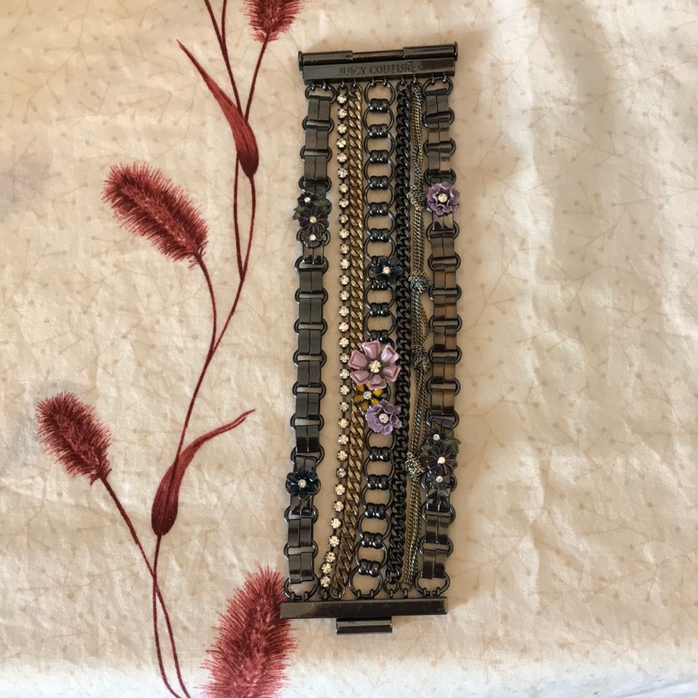 Juicy Couture multi strand bracelet